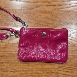Coach Shiny Pink Wristlet